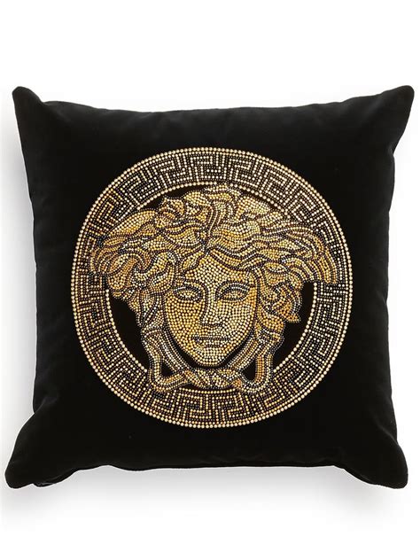 versace medusa kissen|why does versace use medusa.